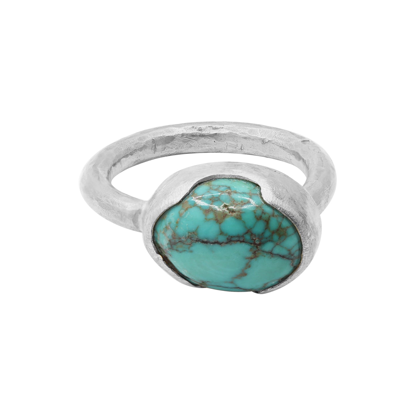 Natural Turquoise Oval Cut Gemstone 18K Gold Ring Designer Unisex Ring