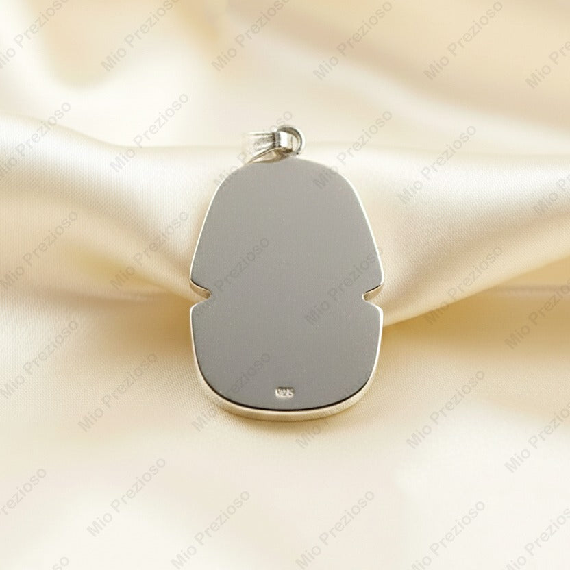925 Sterling Silver King Tut Pendant | Handmade Minimalist Pendant | Unique Jewelry.
