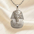 925 Sterling Silver King Tut Pendant | Handmade Minimalist Pendant | Unique Jewelry.