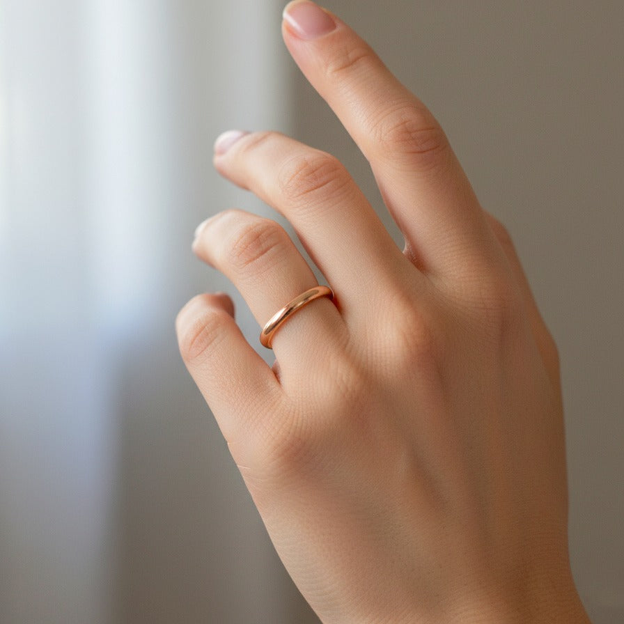 925 Sterling Silver Stackable Band Ring | Boho Statement Ring | Handmade Fine Jewelry | Minimalist Rings.